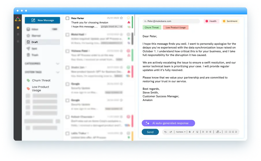 AI inbox preview